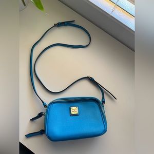 Women’s blue crossbody bag